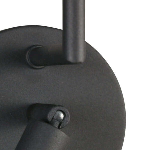 Wandleuchte Noor 1562ZW Schwarz der Firma Steinhauer