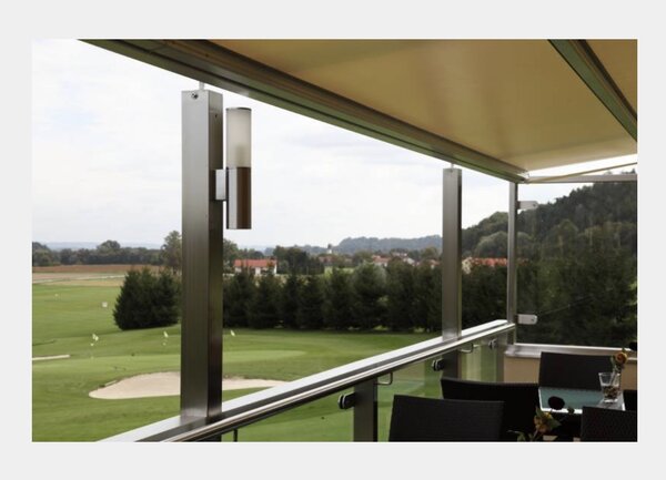 Wandleuchte Typ Nr. 0214 - Edelstahl, für 1 x Lampe max. 20 W, E27 der Firma Albert Leuchten