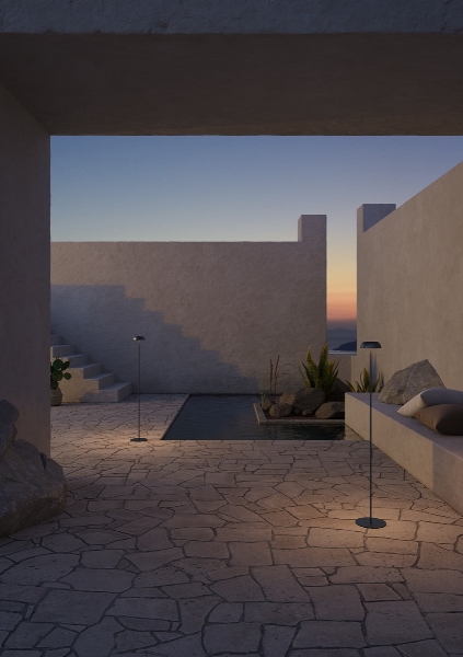 Akku-Stehleuchte Float der Firma AXO Light