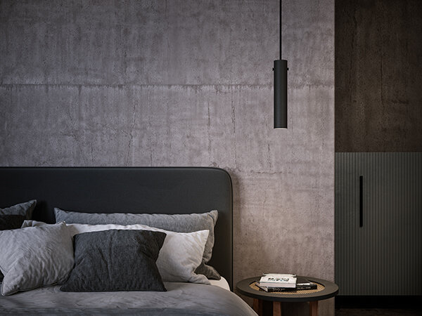 Tyson pendant black structure GU10 der Firma Belid Leuchten