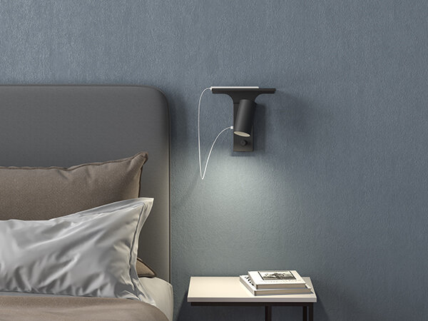 Tyson Wandleuchte USB der Firma Belid Leuchten