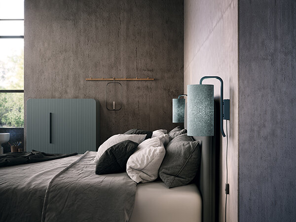 Pensile wall lamp S azurite E27 der Firma Belid Leuchten