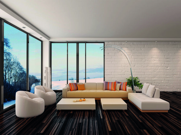 Bogenleuchte 3-flg. BOW der Firma Bopp Leuchten