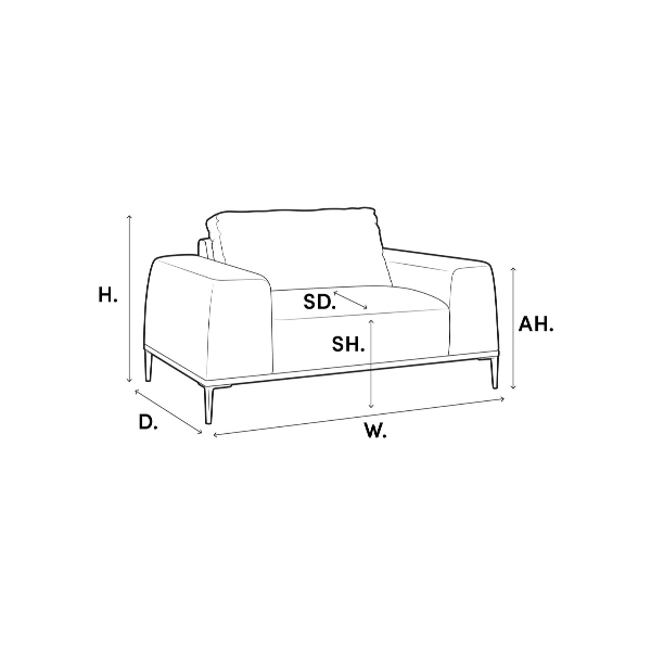 Sofa Orion der Firma Eichholtz