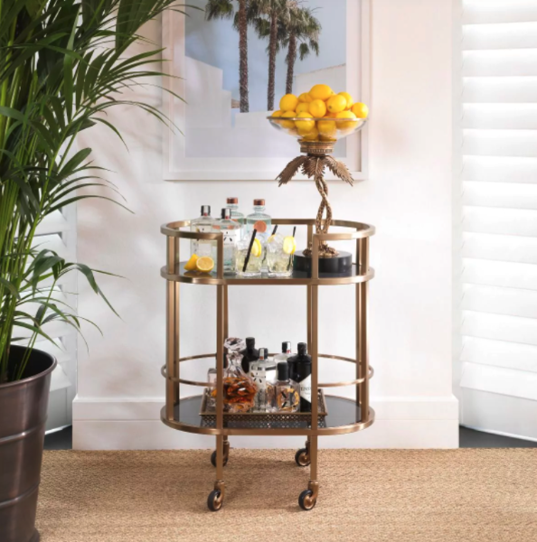 Trolley / Servierwagen Townhouse der Firma Eichholtz