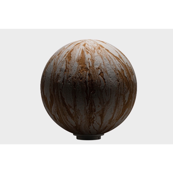 Kugelleuchte Sahara 20 cm Stationär E27 5m der Firma EPSTEIN Design Leuchten