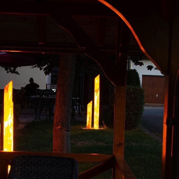 Standleuchte Light Star Sahara Höhe 41 cm der Firma EPSTEIN Design Leuchten