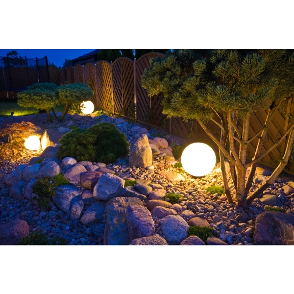 Kugelleuchte Snowball 80 cm Durchmesser Stationär der Firma EPSTEIN Design Leuchten