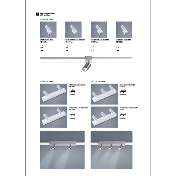 VIGO LED Strahlermodul / Gehäuse für Betriebsgerät der Firma Helestra Leuchten