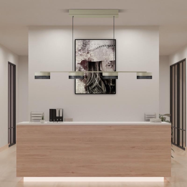 MESH Pendelleuchte der Firma HELL Leuchten