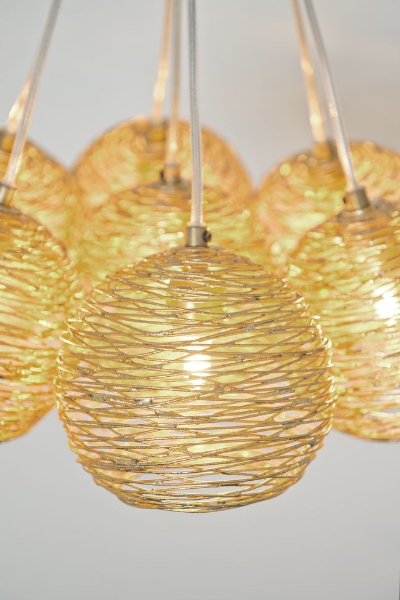 Hängeleuchte 7 flammig CARILLON der Firma Holländer Leuchten