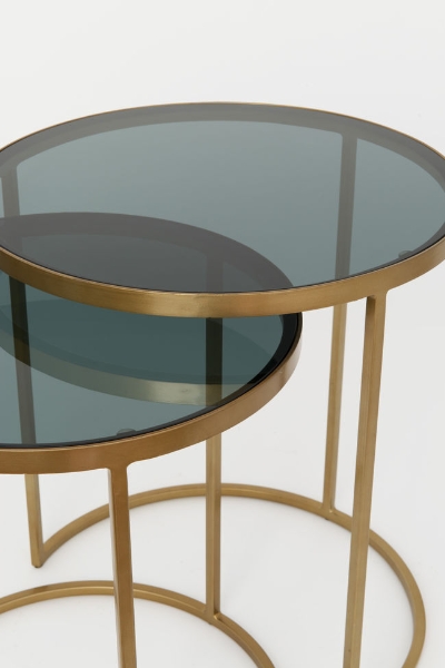 Beistelltisch-Set 2-tlg ACCURATO der Firma Holländer Leuchten