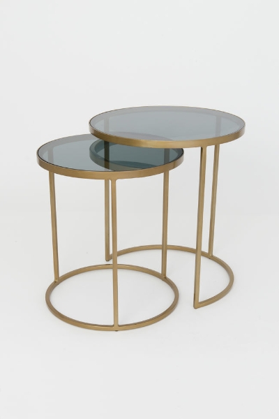 Beistelltisch-Set 2-tlg ACCURATO der Firma Holländer Leuchten