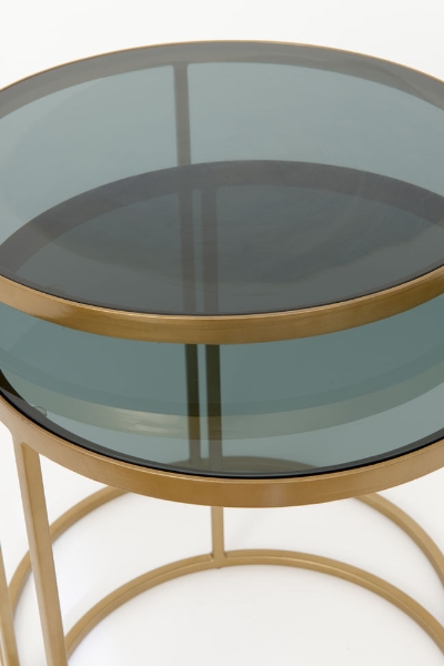 Beistelltisch-Set 2-tlg ACCURATO der Firma Holländer Leuchten