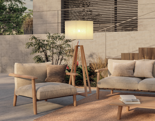 Club Lounge Stehleuchte der Firma Royal Botania