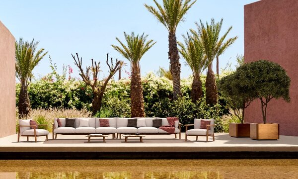 Pflanzgefäß Cuprum cube der Firma Royal Botania