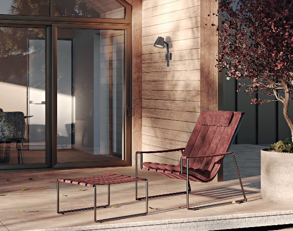 Parker LED-Wandleuchte der Firma Royal Botania