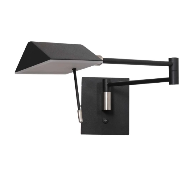 Retina Wandleuchte mit Bridgegelenk der Firma Steinhauer