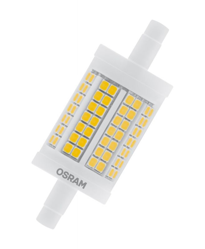 Halogenlampen R7s 74,9mm von UNI-Elektro Osram Parathom Line LED R7s 78mm 12W 1521lm - 827 Extra Warmweiß | Dimmbar - Ersatz für 100W nicht dimmbar 242675