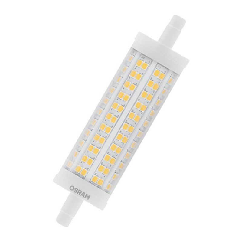 UNI-Elektro LED-Leuchtmittel von UNI-Elektro Ledvance LED Line R7s 118mm 18.5W 2452lm - 827 Extra Warmweiß | Ersatz für 150W 247616