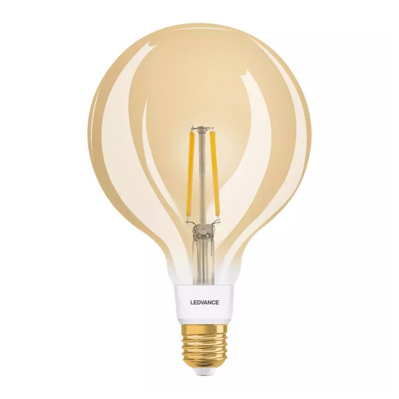UNI-Elektro Artikel von UNI-Elektro Ledvance Smart+ Zigbee E27 Globe Classic Fadenlampe Gold 6W 680lm - 825 Extra Warmweiß | Dimmbar - Ersatz für 50W 242892
