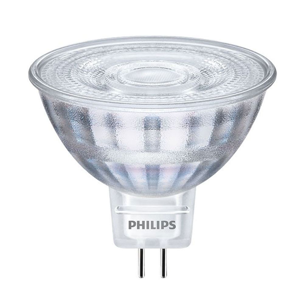 Halogenlampen Fassung GU5,3 von UNI-Elektro Philips CorePro LEDspot LV GU5.3 MR16 3W 827 36D | Extra Warmweiß - Ersetzt 20W 230927